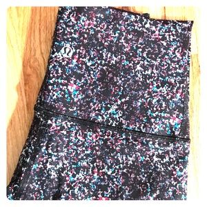 Lululemon purple print leggings